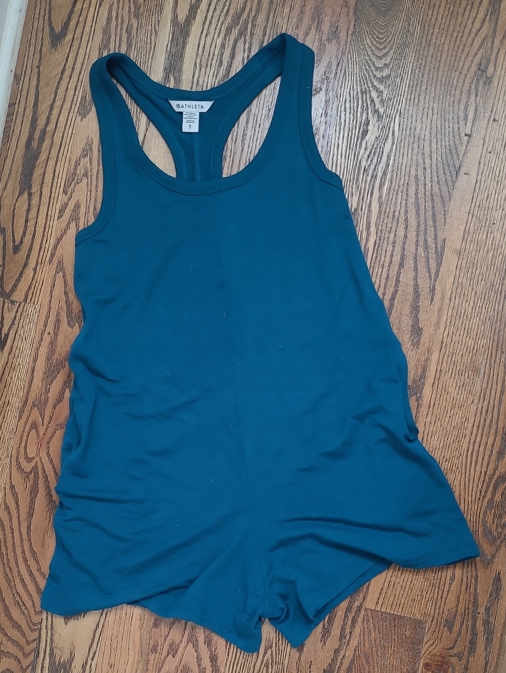 Athleta Teal Racerback Jumper Size Small